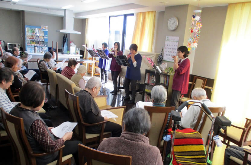 介護・医療現場で注目される“音楽療法”