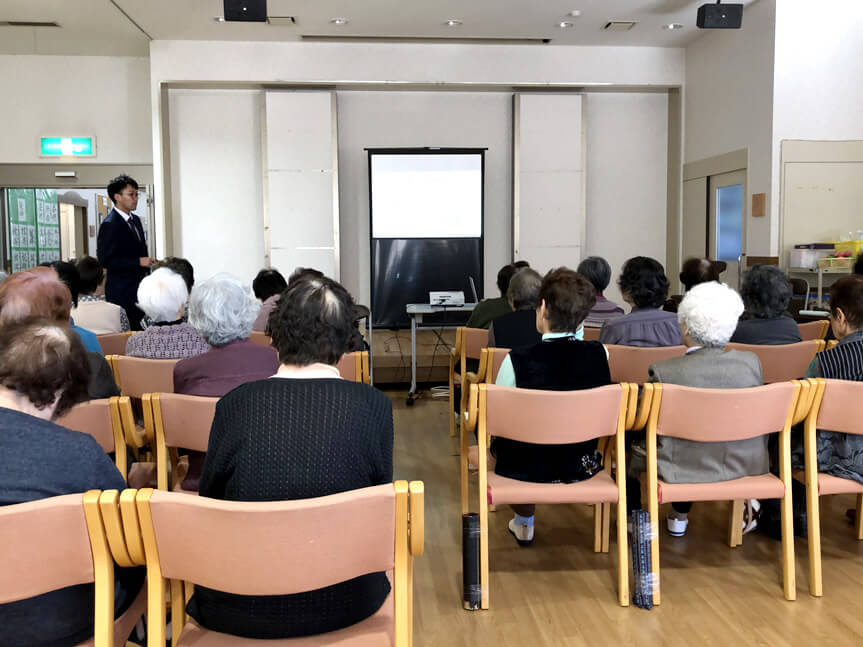 社会福祉法人 豊信会の講座の様子