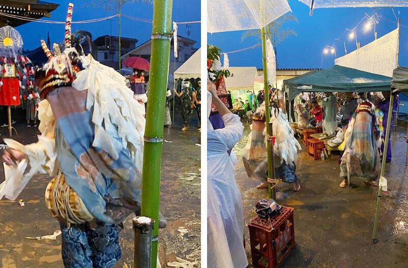 小宮神社の獅子舞